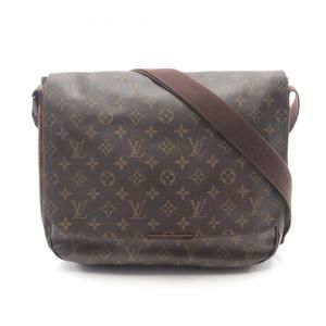 LOUIS VUITTON Authentic Brown Monogram Coated Canvas Messenger Shoulder Bag